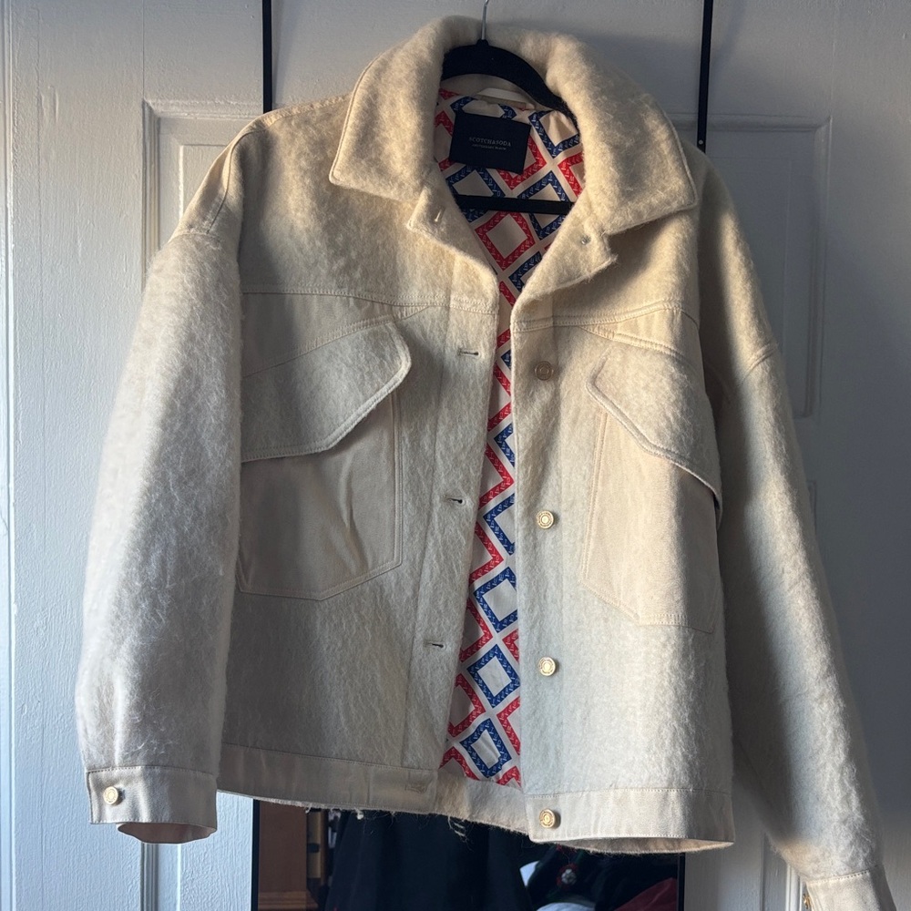 Scotch & Soda Cream Jacket